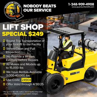 Lift Shop Special $249