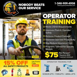 Special Rate on Operator Training