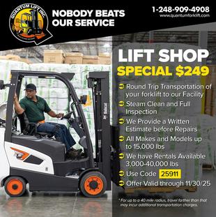 Lift Shop Special $249
