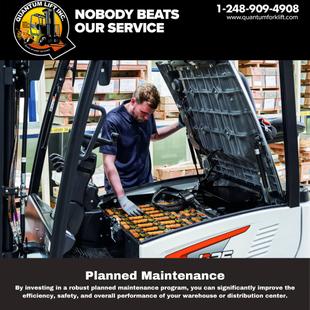 Improve Warehouse Efficiency with Planned Maintenance
