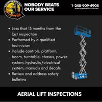 Annual Aerial Lift Inspection Requirements